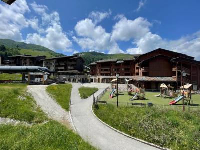 Vacanze in montagna Monolocale divisibile per 4 persone (8) - Résidence le Pierrafort - Valmorel - Balcone