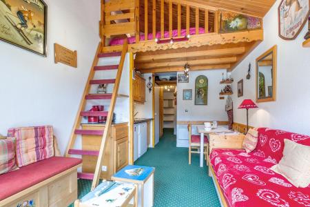 Urlaub in den Bergen 2-Zimmer-Appartment für 4 Personen (313) - Résidence le Plan du Lac - Méribel-Mottaret - Wohnzimmer