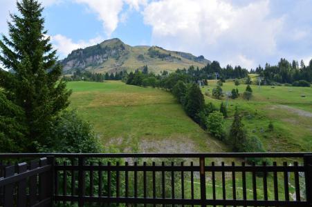 Vacances en montagne Studio 4 personnes (0B) - Résidence le Planay - Le Grand Bornand - Balcon