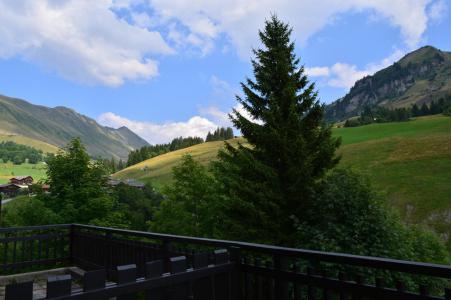 Vacances en montagne Studio 4 personnes (0B) - Résidence le Planay - Le Grand Bornand - Balcon