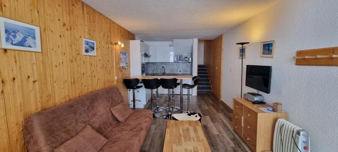 Vakantie in de bergen Appartement triplex 2 kamers 6 personen (PSO26) - Résidence le Plein Soleil - La Plagne - Woonkamer