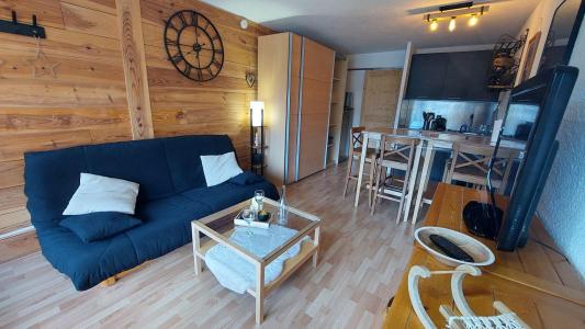 Holiday in mountain resort Studio sleeping corner 4 people (3407) - Résidence le Plein Sud C - Les 2 Alpes - Living room