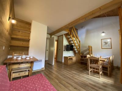 Wakacje w górach Apartament duplex 3 pokojowy 8 osób (072) - Résidence le Portail - Valmorel - Pokój gościnny