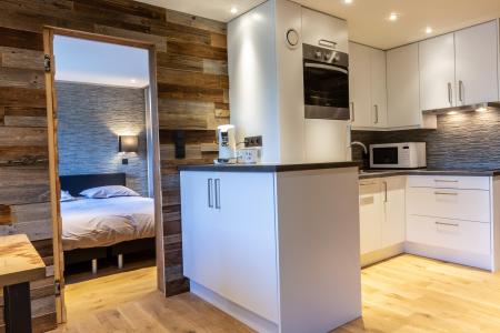 Vacaciones en montaña Apartamento 3 piezas cabina para 6 personas (032-33) - Résidence le Portail - Valmorel - Kitchenette