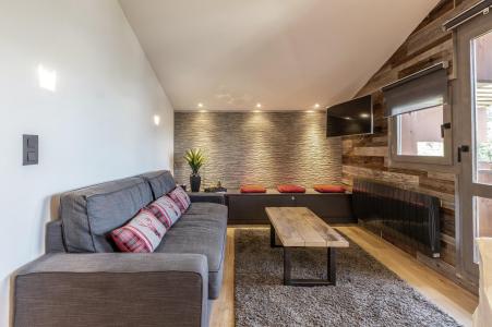 Vacances en montagne Appartement 2 pièces cabine 6 personnes (032-33) - Résidence le Portail - Valmorel - Séjour