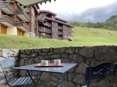 Vacaciones en montaña Estudio para 2 personas (051) - Résidence le Portail - Valmorel - Terraza