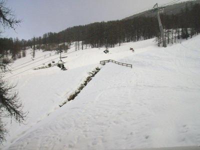 Vacaciones en montaña Estudio para 4 personas (209) - Résidence le Pouzenc - Les Orres - Balcón