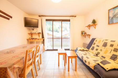 Holiday in mountain resort 3 room apartment sleeping corner 8 people (PR21R) - Résidence le Pra - La Norma - Living room