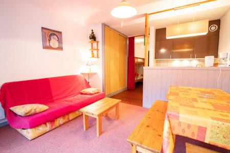 Vakantie in de bergen Studio bergnis 4 personen (PR32R) - Résidence le Pra - La Norma - Woonkamer