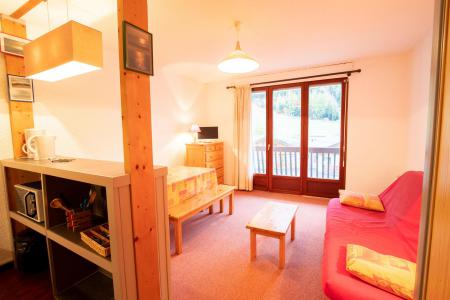 Urlaub in den Bergen Studio Schlafnische 4 Personen (PR32R) - Résidence le Pra - La Norma - Wohnzimmer