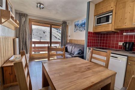 Urlaub in den Bergen Studio Schlafnische 4 Personen (1213) - Résidence le Pralin - Méribel-Mottaret - Wohnzimmer