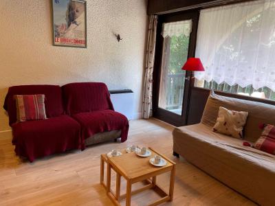 Vakantie in de bergen Studio mezzanine 6 personen (B012) - Résidence le Prarial - Serre Chevalier - Woonkamer