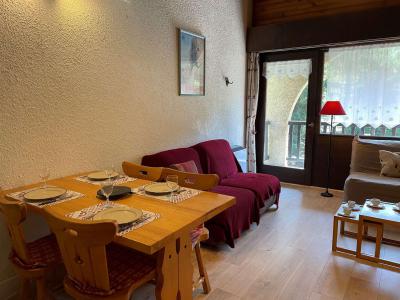 Vakantie in de bergen Studio mezzanine 6 personen (B012) - Résidence le Prarial - Serre Chevalier - Woonkamer