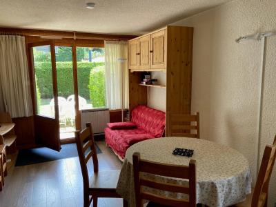 Vakantie in de bergen Appartement 2 kamers bergnis 6 personen (H779) - Résidence le Prarion 2 - Les Houches - Woonkamer