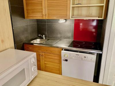 Vacances en montagne Studio cabine 4 personnes (7) - Résidence le Praz - Valloire - Kitchenette