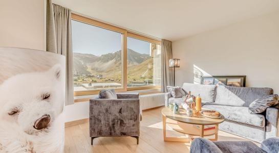 Wakacje w górach Apartament 2 pokojowy 4 osób (B5P) - Résidence le Prémou - Tignes - Pokój gościnny