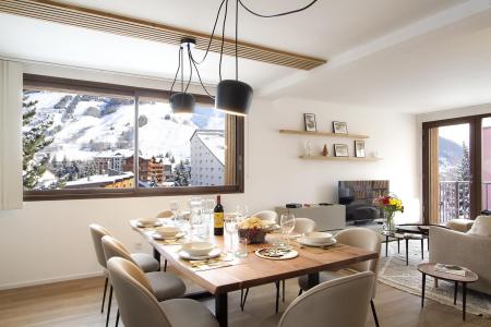 Vacanze in montagna Appartamento 3 stanze con cabina per 6 persone (22) - Résidence le Provencal - Les 2 Alpes - Soggiorno