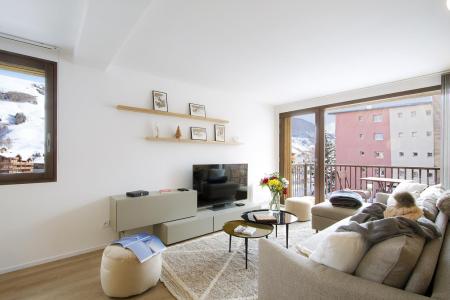 Vacances en montagne Appartement 3 pièces cabine 6 personnes (22) - Résidence le Provencal - Les 2 Alpes - Séjour