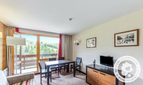 Rent in ski resort 2 room apartment 4 people (Sélection 27m²-4) - Résidence le Quartz - Maeva Home - La Plagne - Table