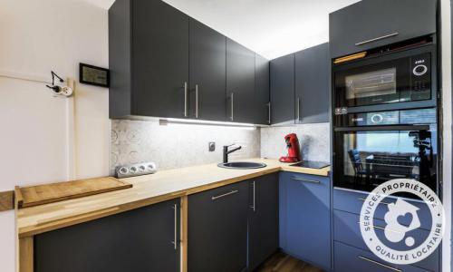 Vakantie in de bergen Appartement 2 kamers 4 personen (Sélection 28m²) - Résidence le Quartz - MH - La Plagne - Buiten zomer