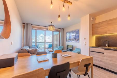 Urlaub in den Bergen 3-Zimmer-Appartment für 6 Personen (111) - Résidence le Ridge - Les Arcs - Wohnzimmer