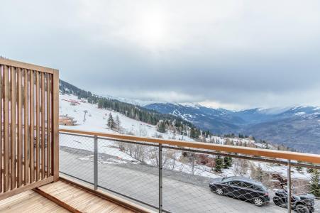 Urlaub in den Bergen 4-Zimmer-Appartment für 10 Personen (307) - Résidence le Ridge - Les Arcs - Terrasse