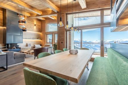 Urlaub in den Bergen 5-Zimmer-Appartment für 12 Personen (506) - Résidence le Ridge - Les Arcs - Wohnzimmer