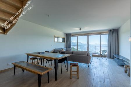 Urlaub in den Bergen 5-Zimmer-Berghütte für 12 Personen (301) - Résidence le Ridge - Les Arcs - Wohnzimmer