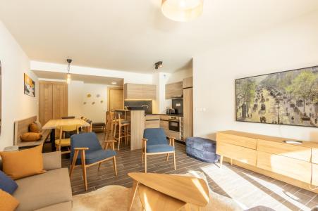 Wakacje w górach Apartament 5 pokojowy z alkową 12 osób (301) - Résidence le Ridge - Les Arcs - Pokój gościnny