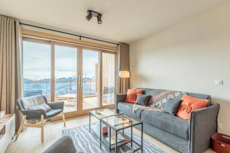 Vakantie in de bergen Appartement 3 kamers 6 personen (113) - Résidence le Ridge - Les Arcs - Woonkamer