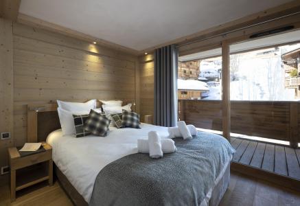 Holiday in mountain resort 2 room apartment 4 people - Résidence le Roc des Tours - Le Grand Bornand - Bedroom