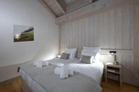 Urlaub in den Bergen 5 Zimmer Maisonettewohnung für 10 Personen - Résidence le Roc des Tours - Le Grand Bornand - Schlafzimmer