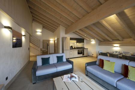 Vacanze in montagna Appartamento su due piani 5 stanze per 10 persone - Résidence le Roc des Tours - Le Grand Bornand - Soggiorno