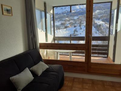 Urlaub in den Bergen Studio Schlafnische 4 Personen (A602) - Résidence le Roi Soleil - Sauze - Super Sauze - Wohnzimmer