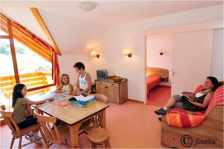 Urlaub in den Bergen Résidence le Rond Point des Pistes - Saint-François Longchamp - Wohnzimmer