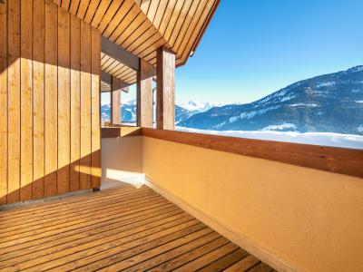 Urlaub in den Bergen Studio Schlafnische 4 Personen - Résidence le Sappey - Valmorel - Balkon