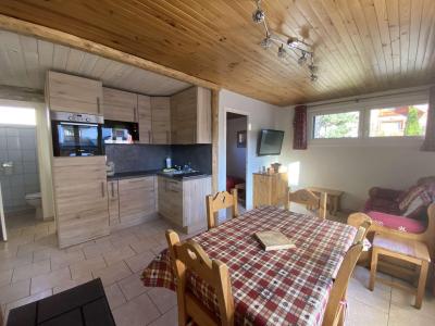 Holiday in mountain resort 2 room apartment 4 people (1118) - Résidence Le Scrischss - Les 2 Alpes - Dining area
