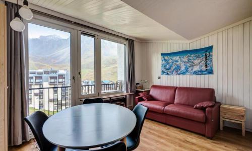 Ski verhuur Appartement 2 kamers 6 personen (Sélection 30m²-5) - Résidence le Sefcotel - MH - Tignes - Woonkamer