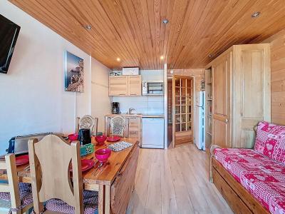 Vacances en montagne Studio cabine 4 personnes (I7) - Résidence Le Sérac - Val Thorens - Séjour