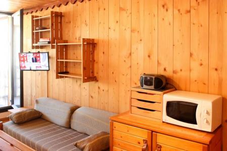 Vacances en montagne Studio cabine 4 personnes (J4) - Résidence le Sérac - Val Thorens - Lavabo