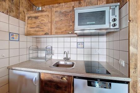 Vacances en montagne Studio cabine 4 personnes (T7) - Résidence Le Sérac - Val Thorens - Cuisine
