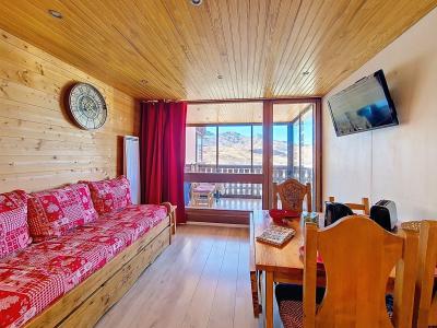 Urlaub in den Bergen Studio Kabine für 6 Personen (I7) - Résidence Le Sérac - Val Thorens - Wohnzimmer