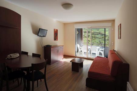 Vakantie in de bergen Appartement 2 kamers 4 personen (01) - Résidence le Sérias - Peyragudes - Woonkamer