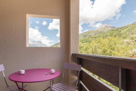 Vakantie in de bergen Studio bergnis 4 personen (604) - Résidence le Serre d'Aigle - Serre Chevalier - Balkon