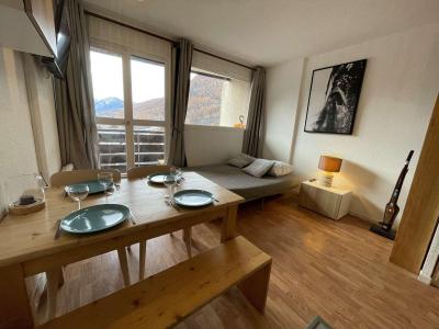 Vakantie in de bergen Studio bergnis 4 personen (710) - Résidence le Serre d'Aigle - Serre Chevalier - Woonkamer