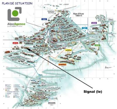Urlaub in den Bergen 2-Zimmer-Appartment für 6 Personen (C4) - Résidence le Signal - Alpe d'Huez