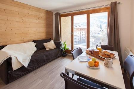 Holiday in mountain resort Studio sleeping corner 4 people (209) - Résidence le Signal du Prorel - Serre Chevalier - Living room