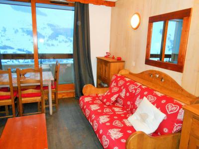 Vakantie in de bergen Appartement 2 kamers bergnis 4 personen (SOL415) - Résidence le Soleil - Les 2 Alpes - Woonkamer