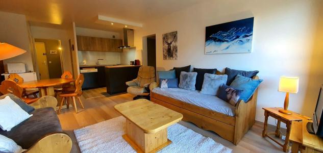 Urlaub in den Bergen 3-Zimmer-Appartment für 6 Personen - Résidence le Soli - Châtel - Wohnzimmer