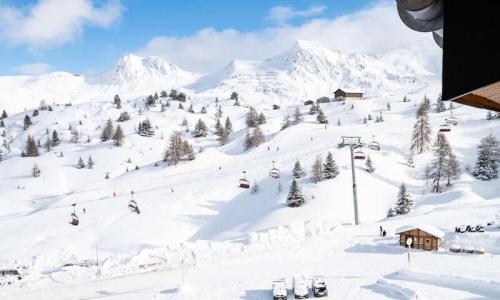 Аренда на лыжном курорте Апартаменты 3 комнат 8 чел. (63m²-3) - Résidence le Squaw Valley - MH - La Plagne - летом под открытым небом